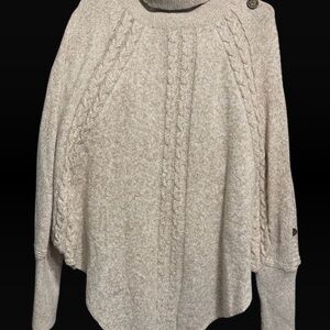 Women’s Large Knit Beige Sweater